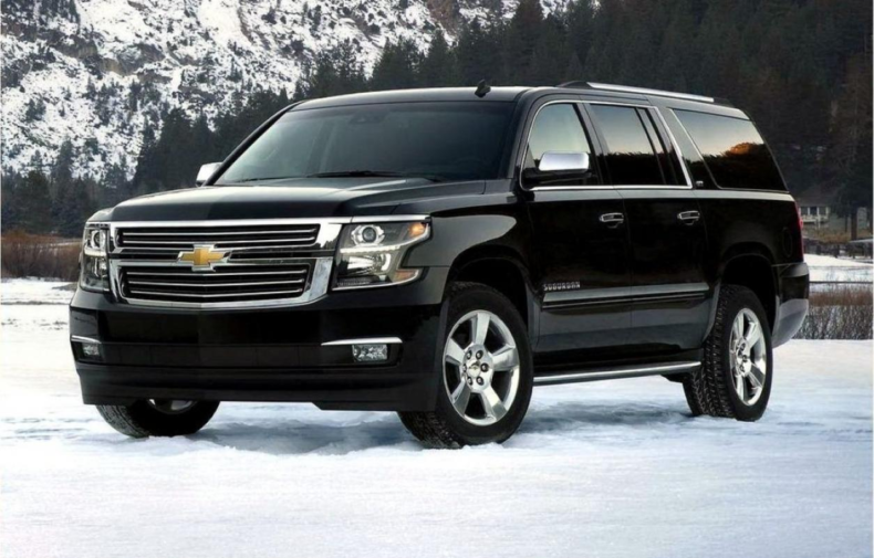 black suburban for corporate car rental