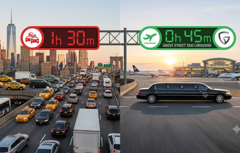 Manhattan to JFK Route